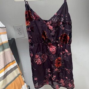 Floral V-Neck Dress
